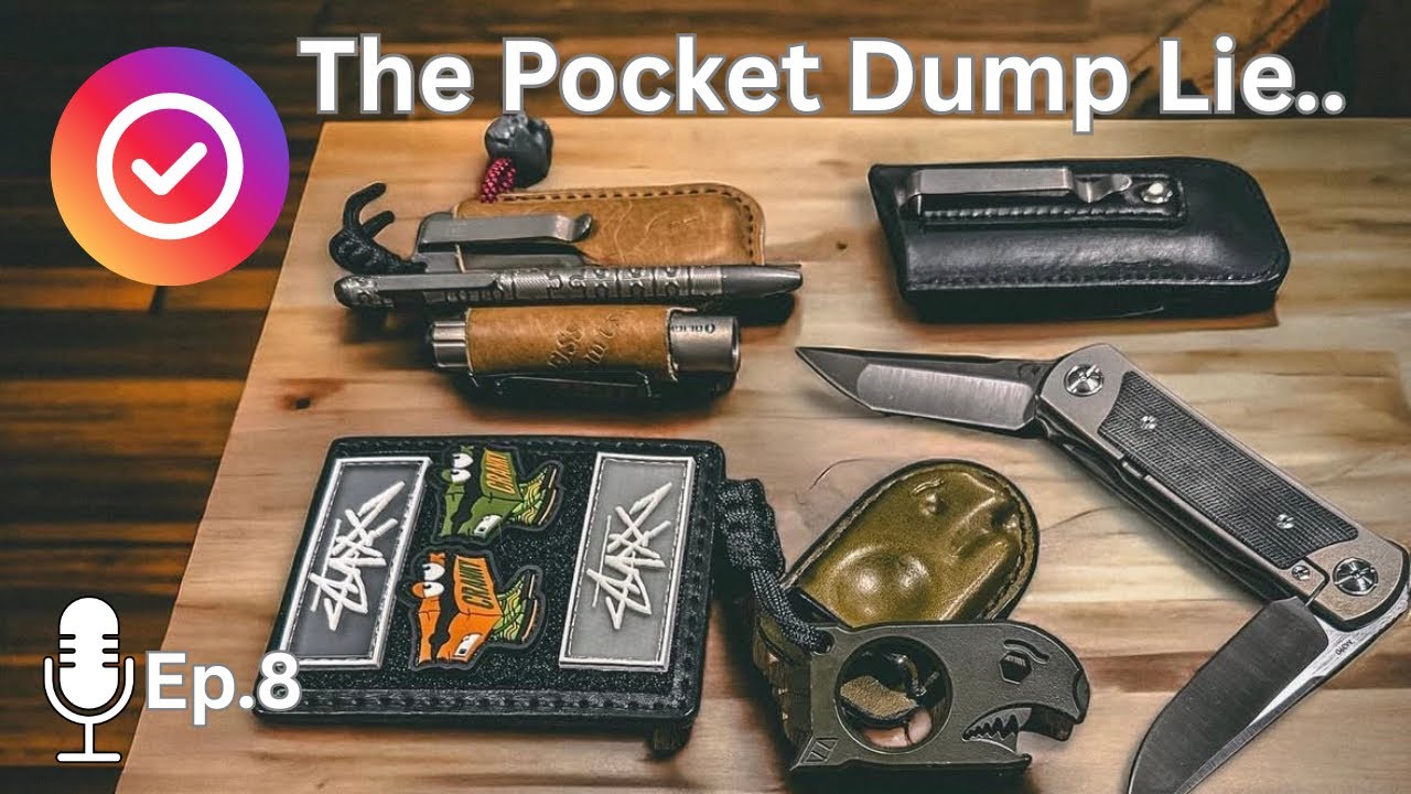 The Pocket Dump Lie (And Why Your EDC Doesn’t Have to Be Perfect)