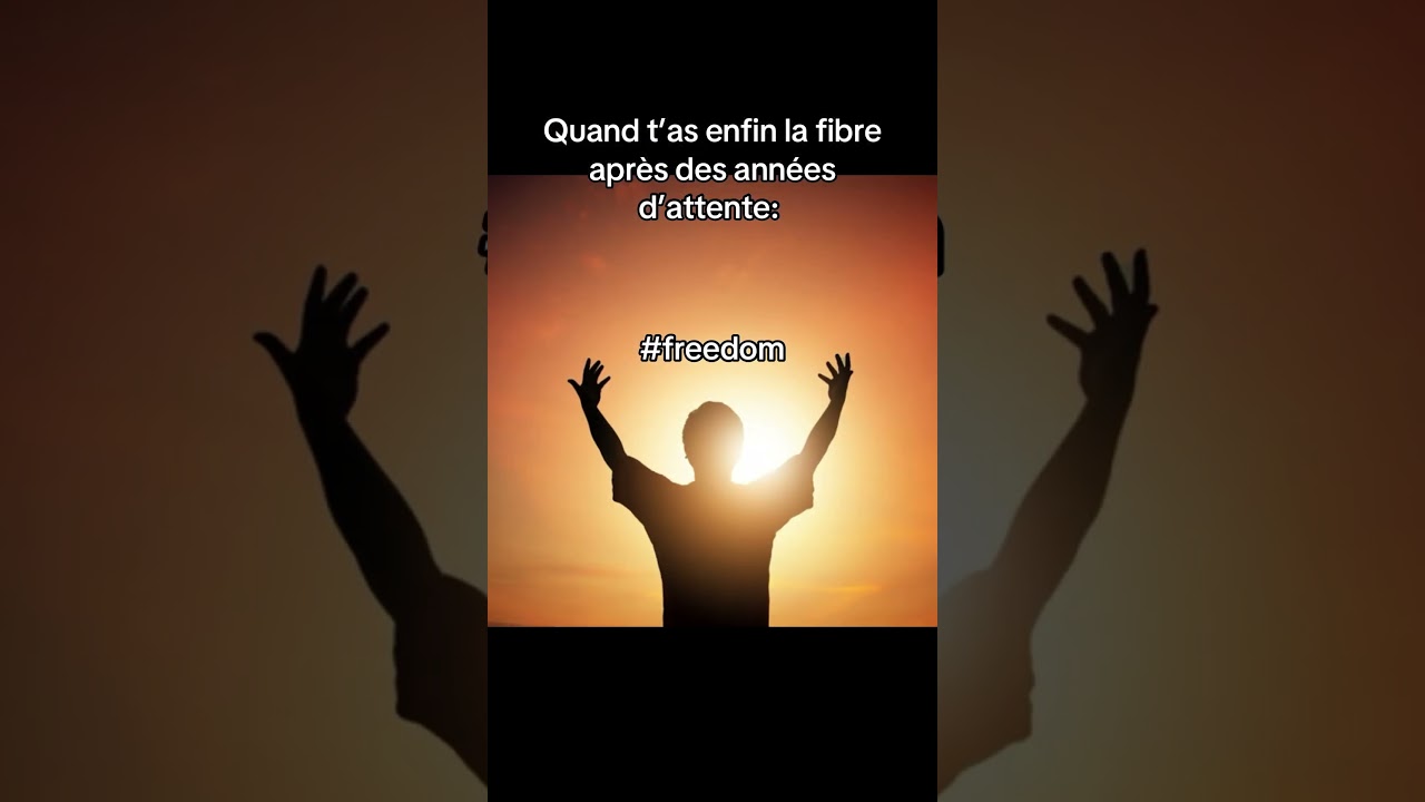 De l’ADSL à la fibre après des années 😭