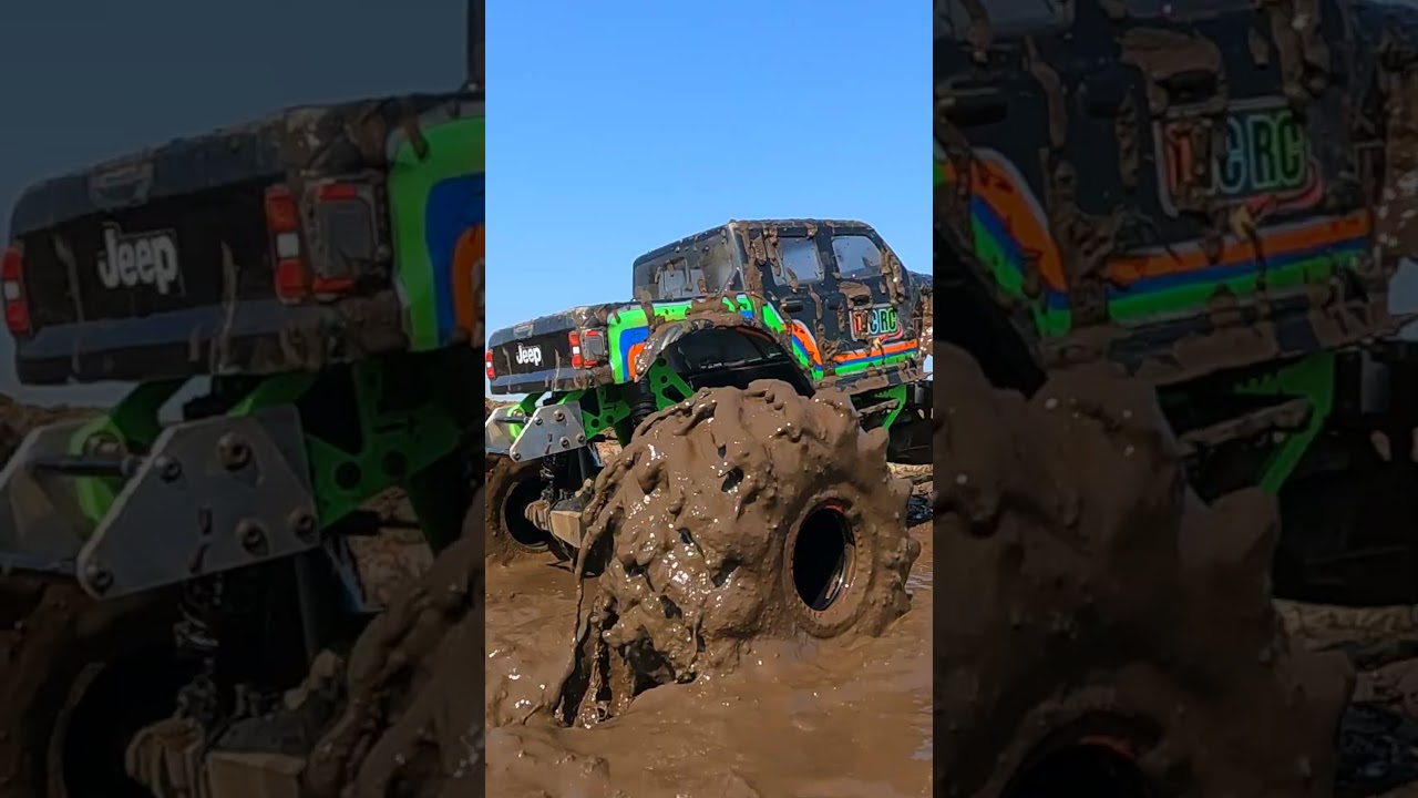 RC Monster Truck Mudding with Losi LMT π