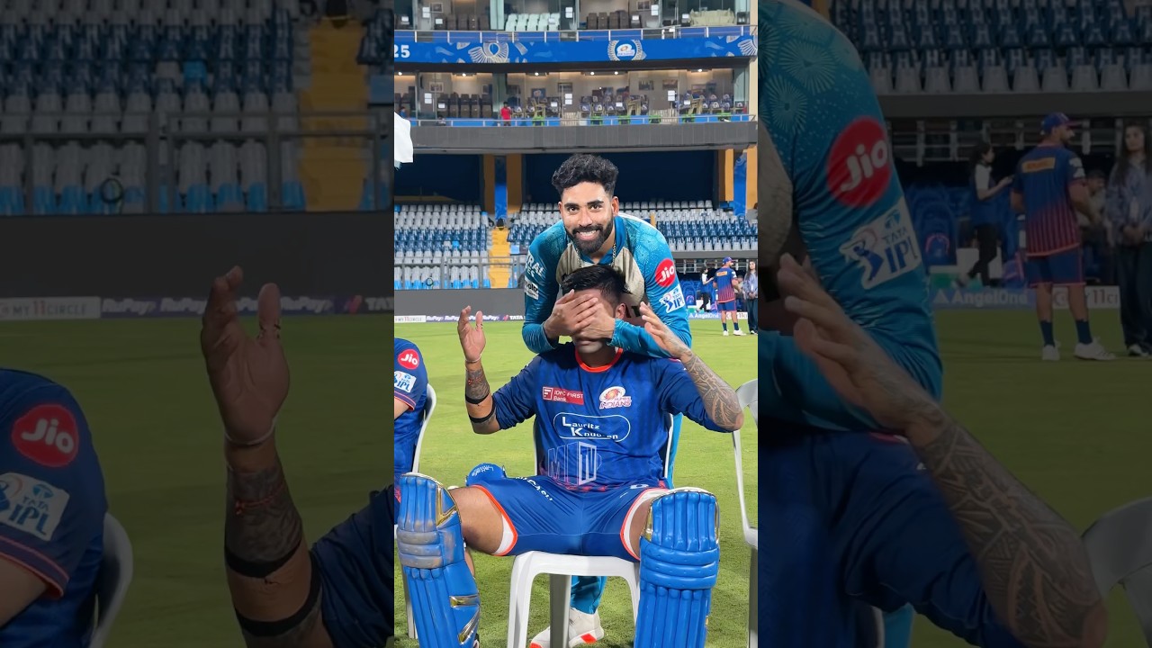 Siiiuuru🤝Siiiuuruya Dada | Mumbai Indians #PlayLikeMumbai