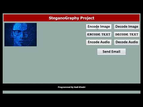 Audio and Image Steganography Project in Java