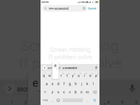 screen rotating 360 ff problem solve😉