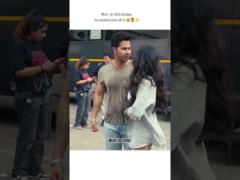 janhvi and varun's sweet chemistry #varundhawan #janhvikapoor #beauty #viralshort