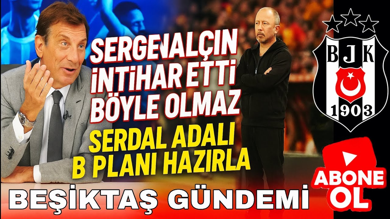 Beşiktaş'ta Sergen Yalçın’dan Şok Karar! Kriz Derinleşiyor 🔥