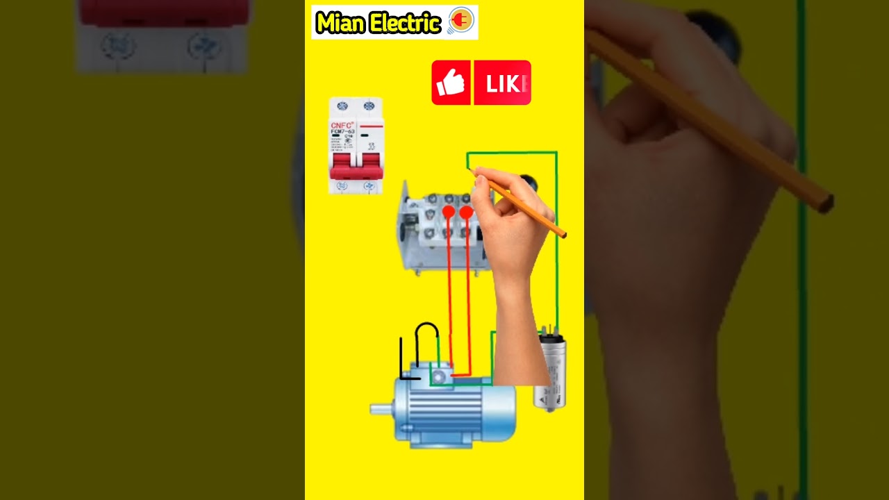 Single Phase Motor: Forward & Reverse Wiring ⚡