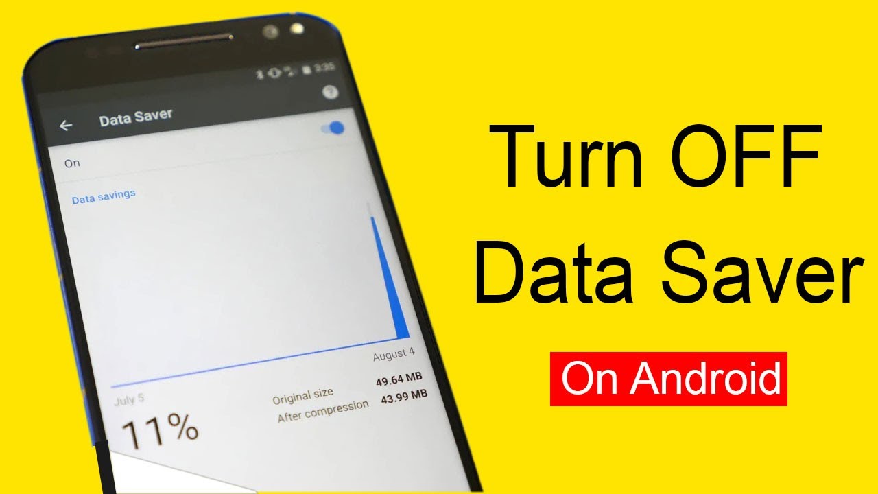 Easily Disable Data Saver on Your Android Phone 📱