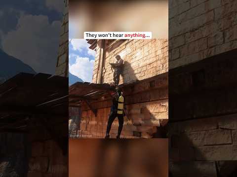 Nathan Drake is an Assassin? 👀 Uncharted 4 stealth gameplay