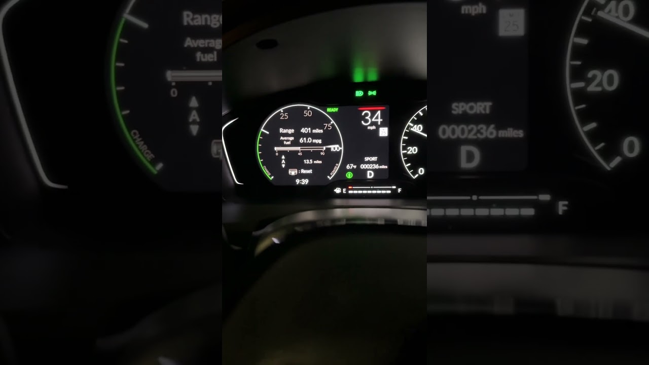 2025 Honda Civic Sport Hybrid 0-60 mph in Record Time 🚗