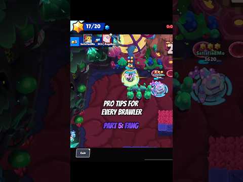 Pro Tips For Every Brawler - Fang #brawlstars #fang