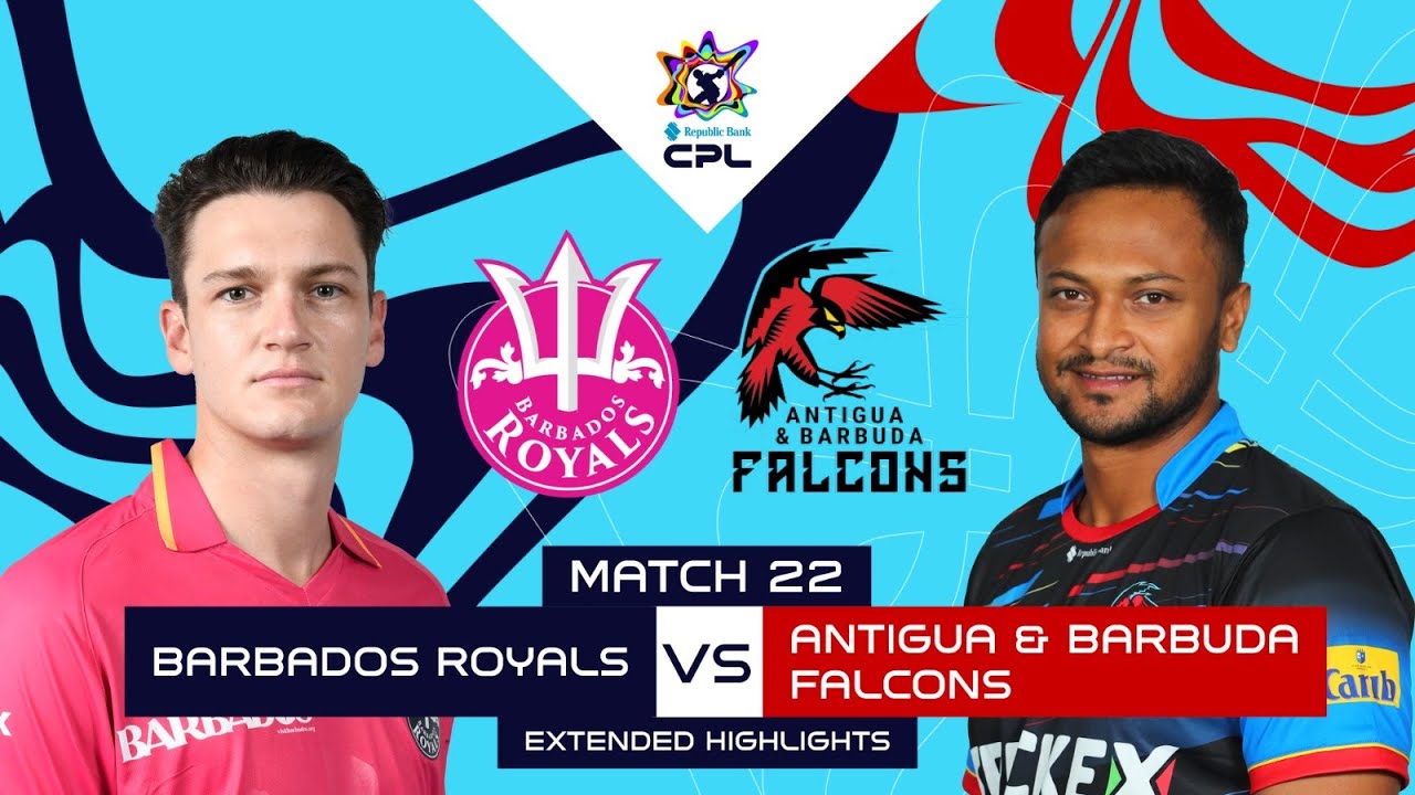 Extended Highlights | Barbados Royals vs Antigua And Barbuda Falcons | CPL 2025