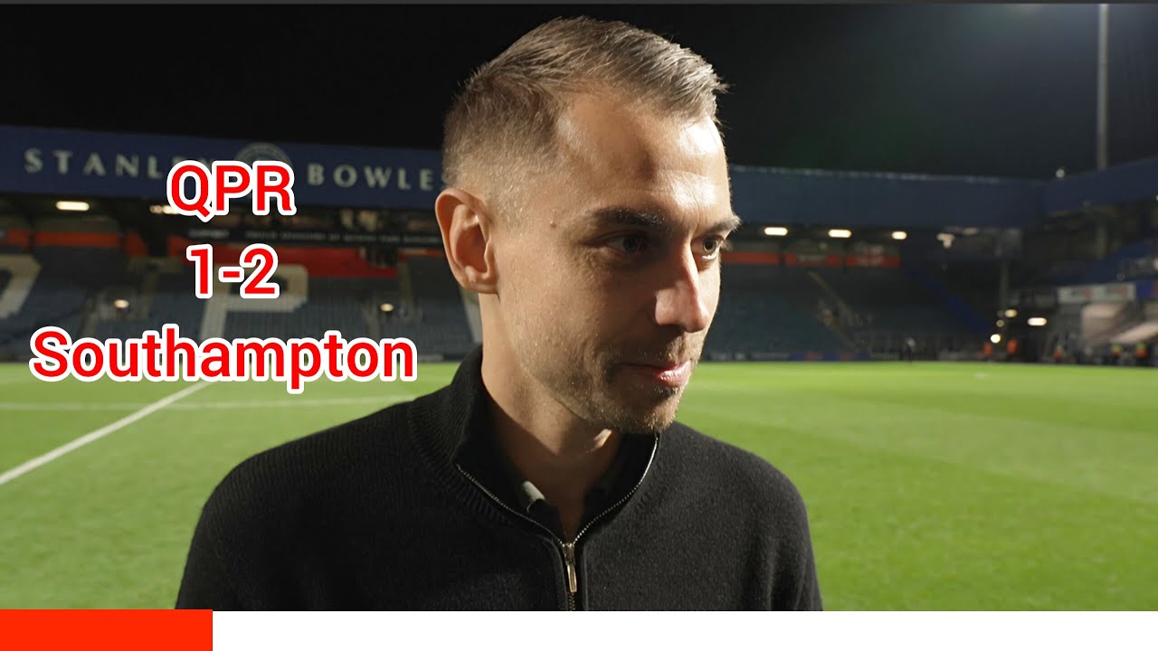 Tonda Eckert Reacts to Southampton's Hard-Fought 2-1 Victory Over QPR