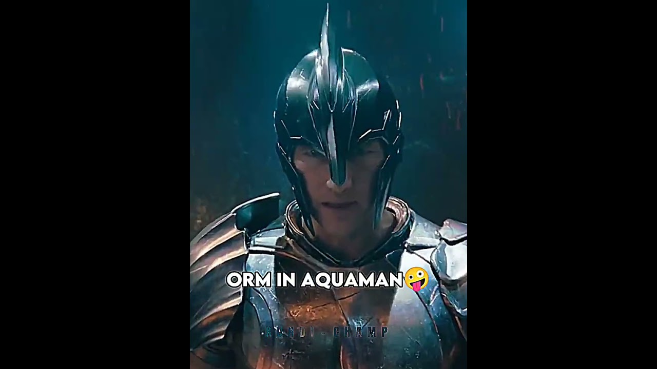 Orm in Aquaman & The Lost Kingdom ⚔️