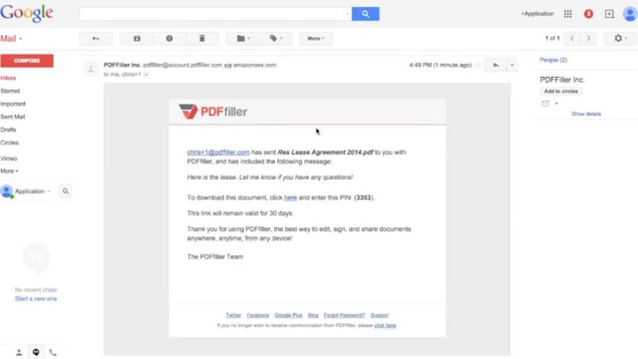 Quick Guide: How to Email a Document Using PDFfiller π§