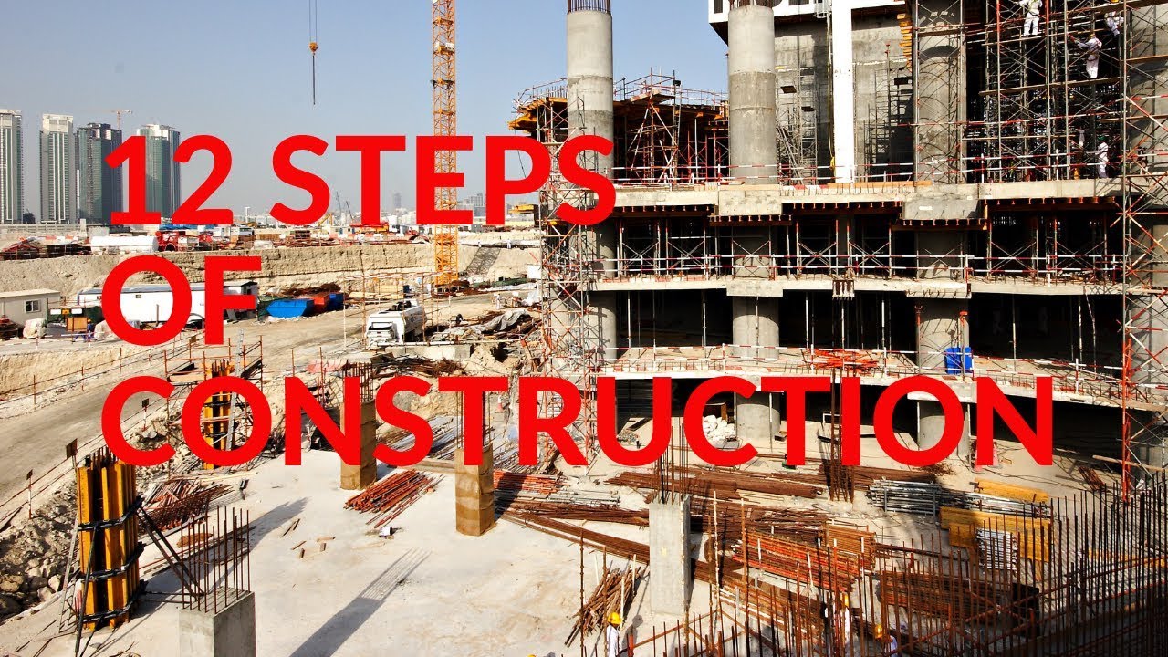 12 Key Steps in Construction Process 🏗️