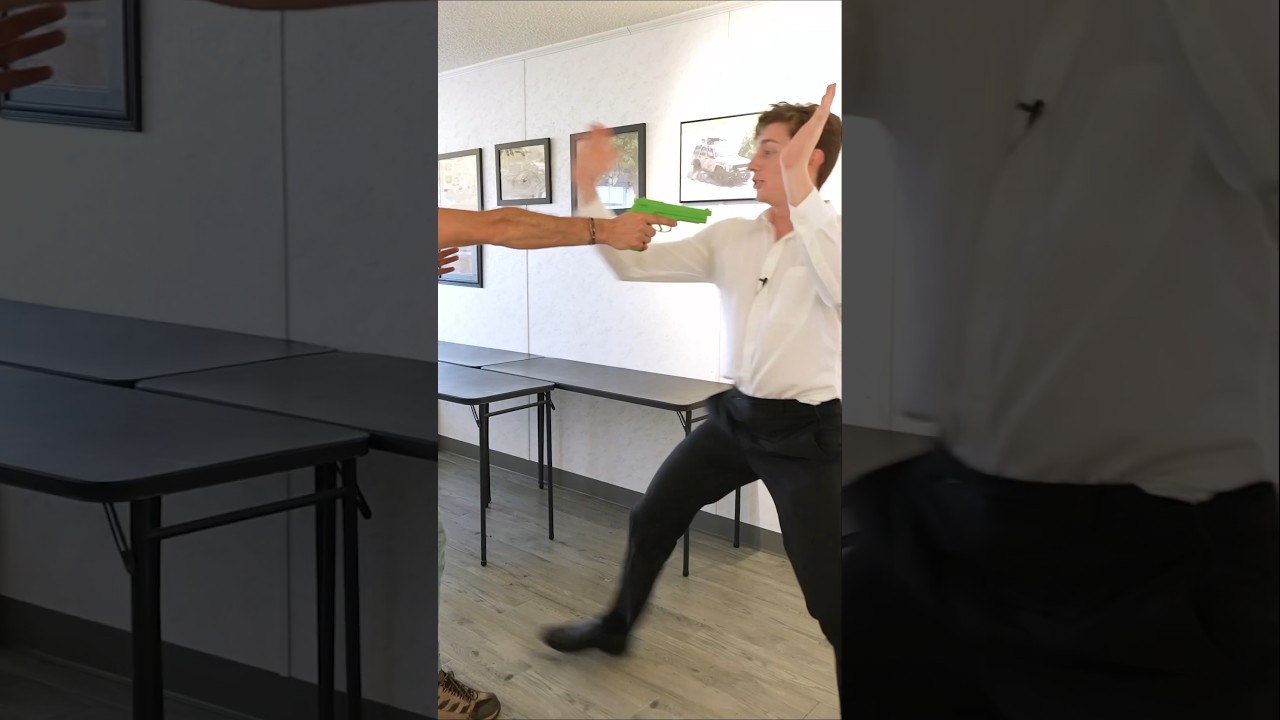 CIA Agent Shows Me How To Disarm Handgun