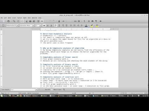 Session 3: Algorithm And Programming In C - Complexity Analysis