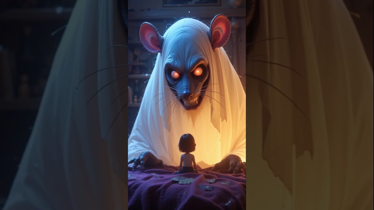 भूतिया Bed: डरावनी कहानी और हॉरर एनिमेशन