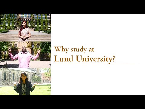 Why Study at Lund University? π
