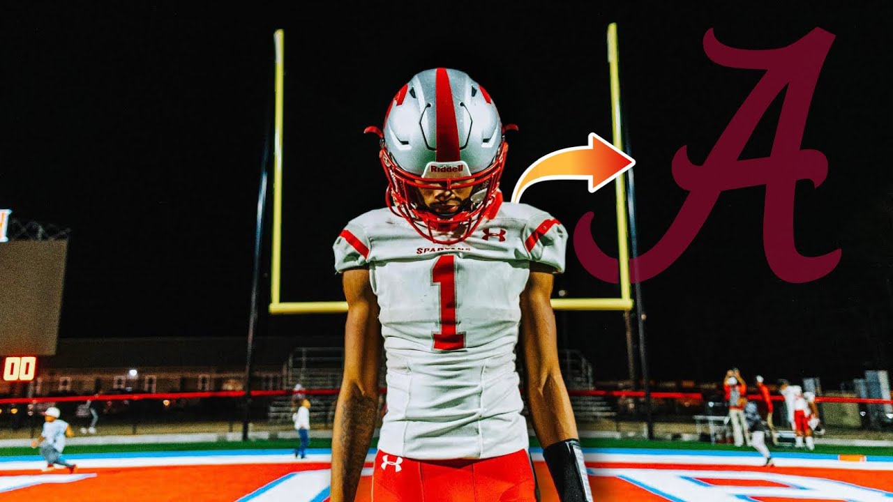 10th Grader Ryan Williams Commits to Alabama! 🎓