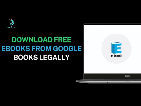 How to download free E-books from google books legally