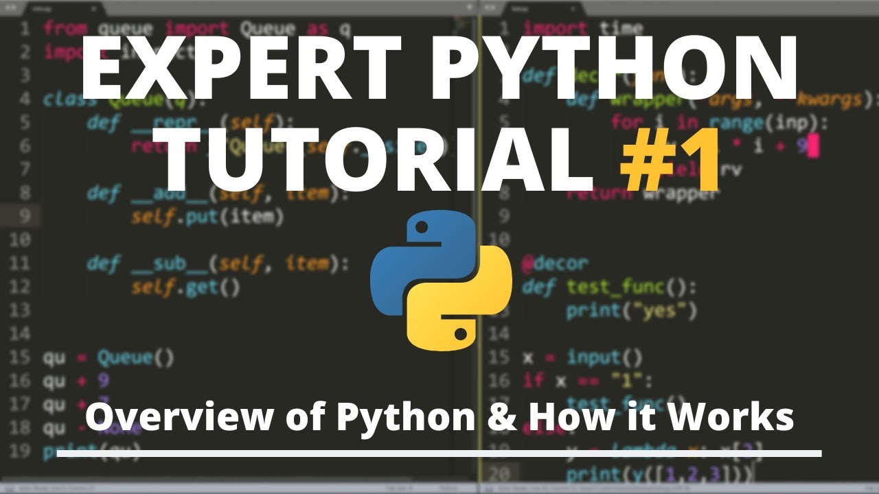 Expert Python Tutorial #1: Python Overview & Features