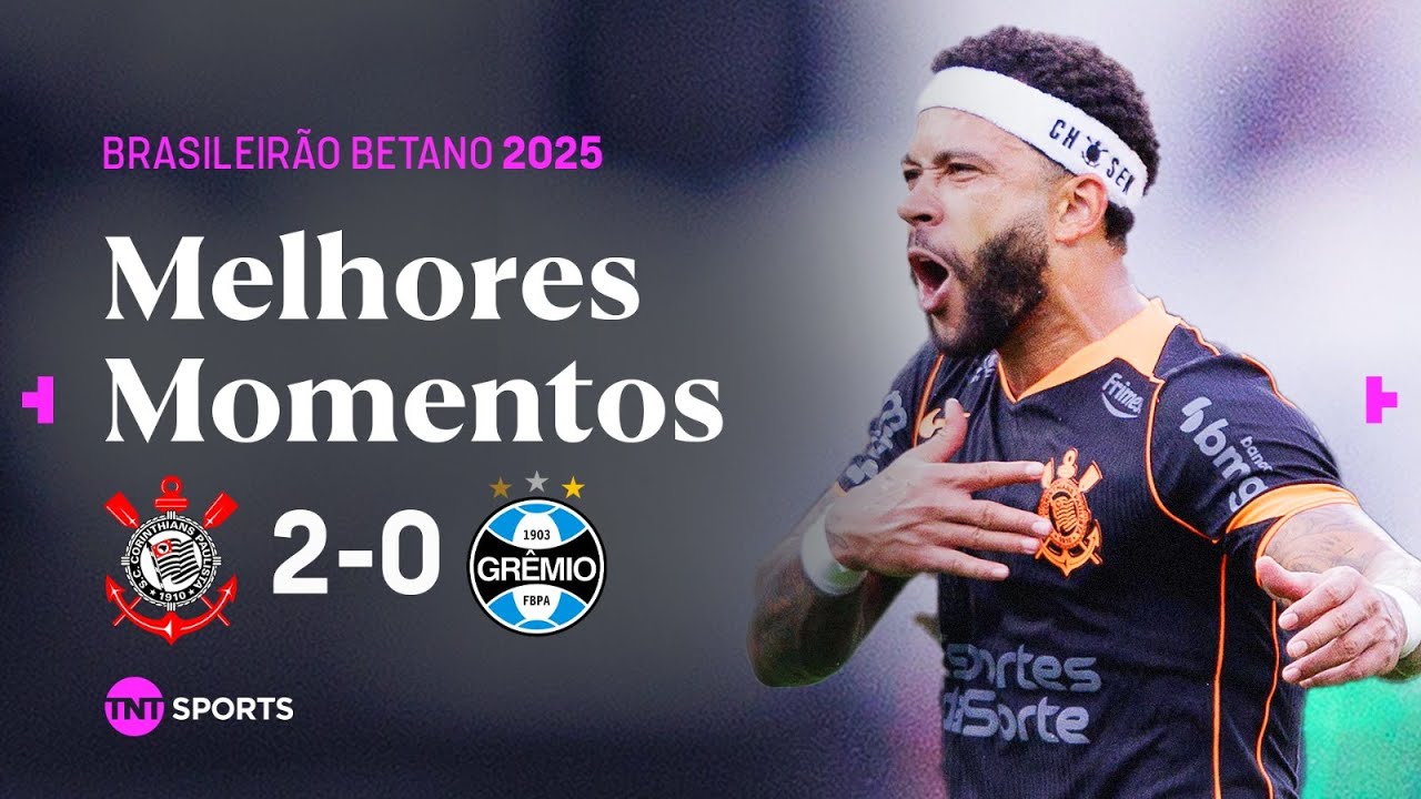 Corinthians 2x0 Grêmio: Memphis Marca e Timão Conquista Vitória em Casa ⚽