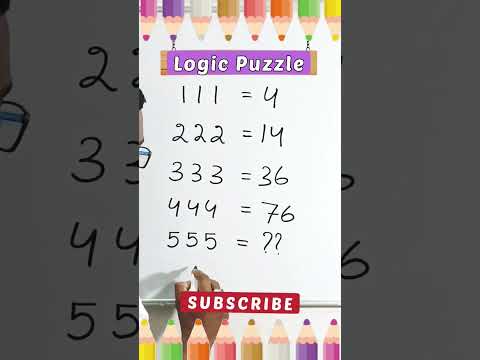 Logic Puzzle | math puzzle 🧩 #shorts #puzzle #mathsshorts #trending #ytshorts #viralvideo