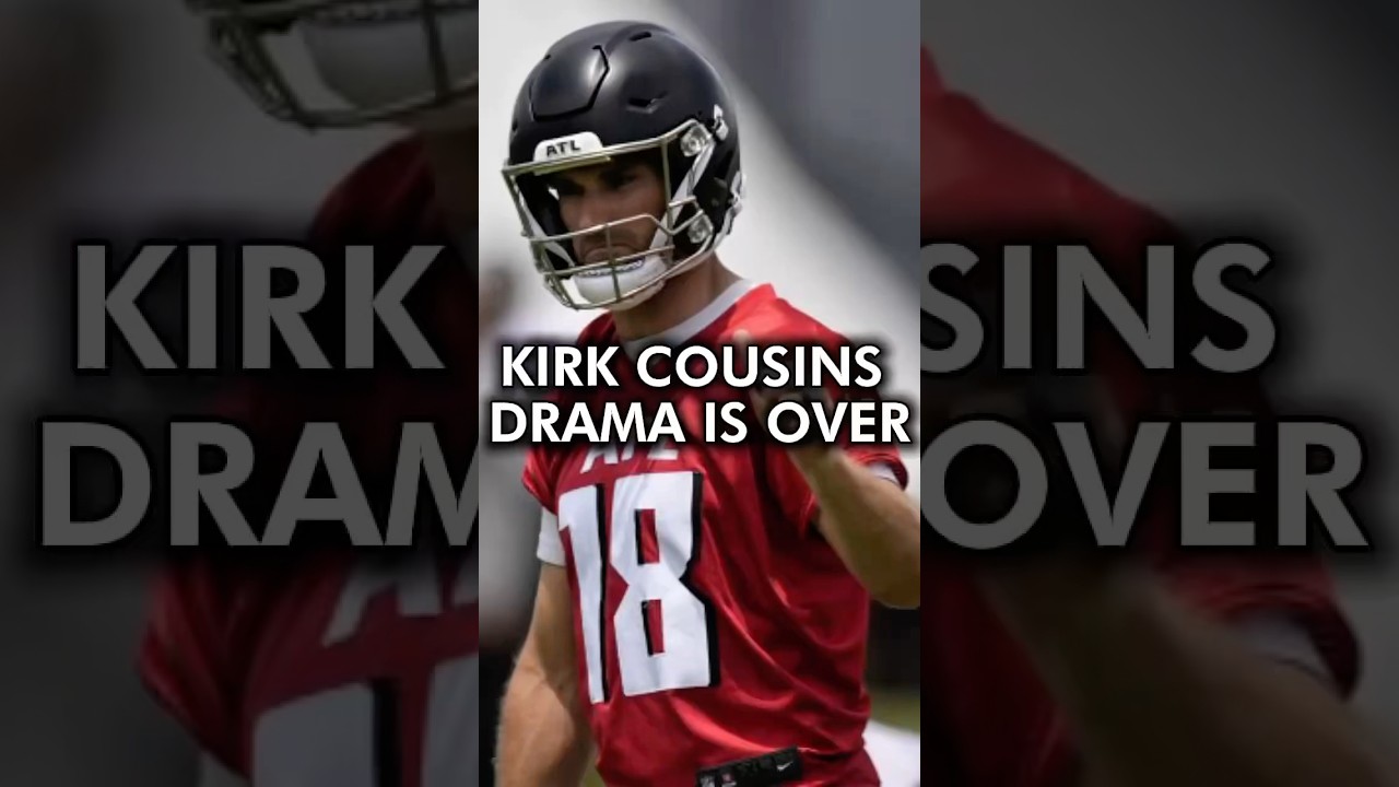 Kirk Cousins Drama Resolved in Atlanta? 🏈 #shorts #NFL Falcons News