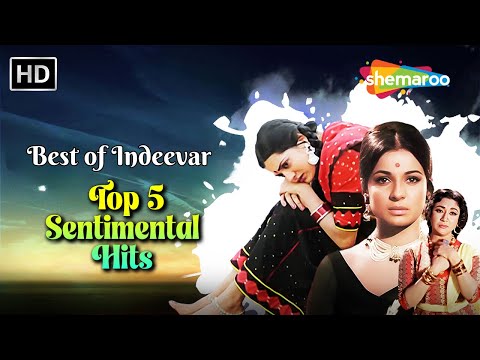 Best of Indeevar Sad Songs Jukebox | Top 5 Emotional Songs | Dard Bhare Geet