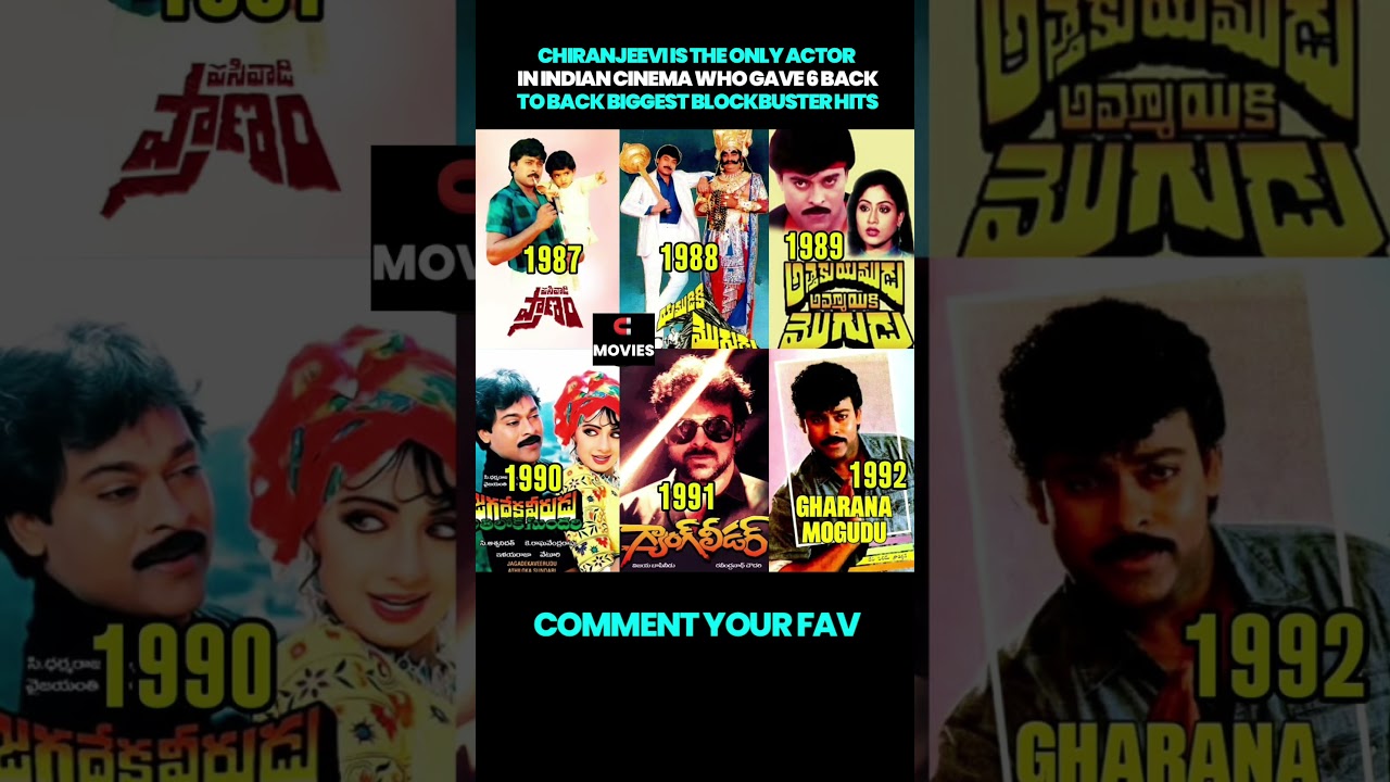 Chiru's Vintage Hits 🎯 | Trending Tollywood Classics