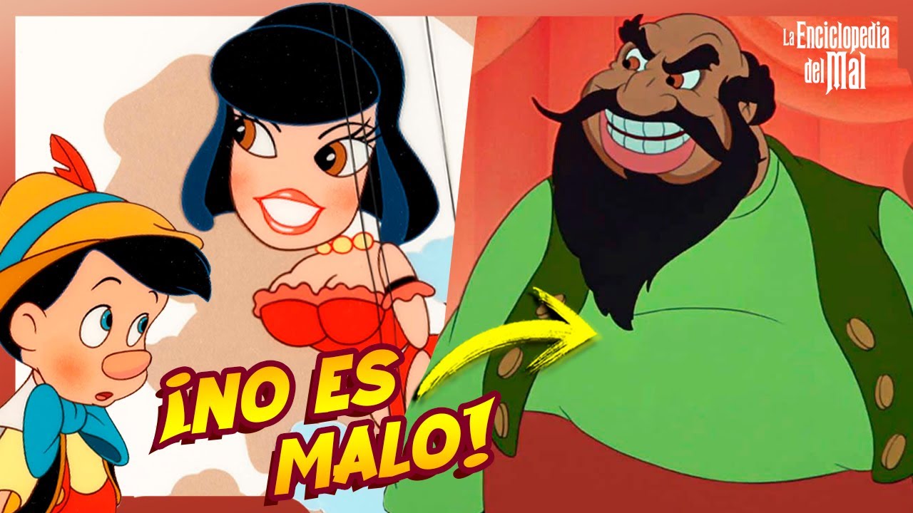 La HISTORIA de STROMBOLI (Pinocho) | LA ENCICLOPEDIA DEL MAL 🎭