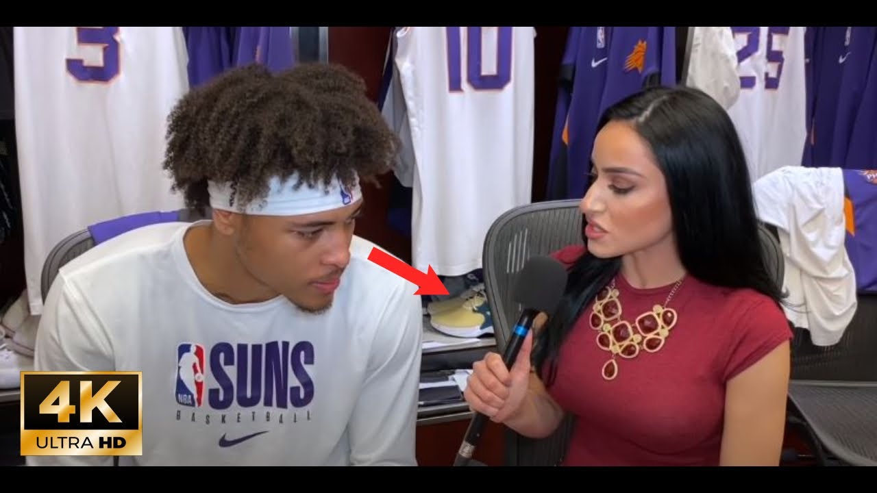 Seductive Reporter Challenges Kelly Oubre Jr. to Break Eye Contact π