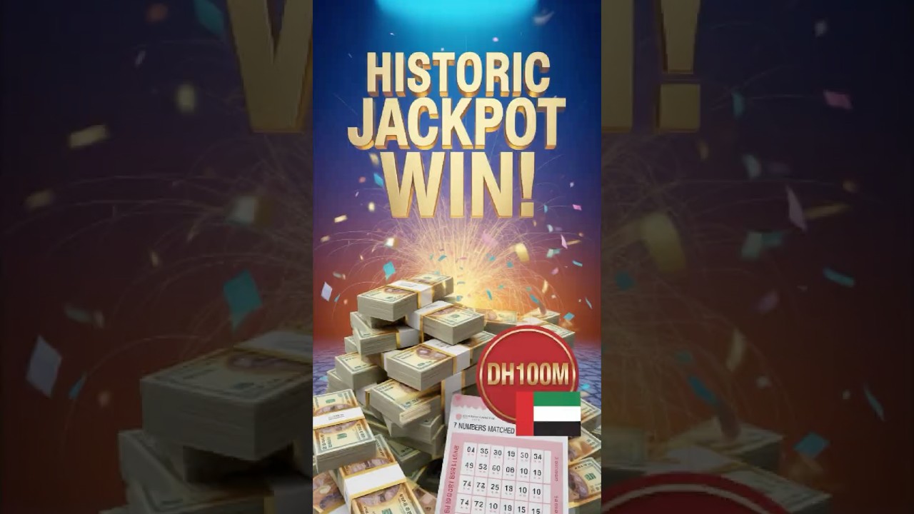 UAE Lottery Sets New Record with Dh100 Million Jackpot Win π