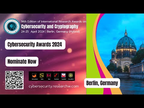 International Research Awards on Cybersecurity and Cryptography | 24-25  April | Berlin, Germany