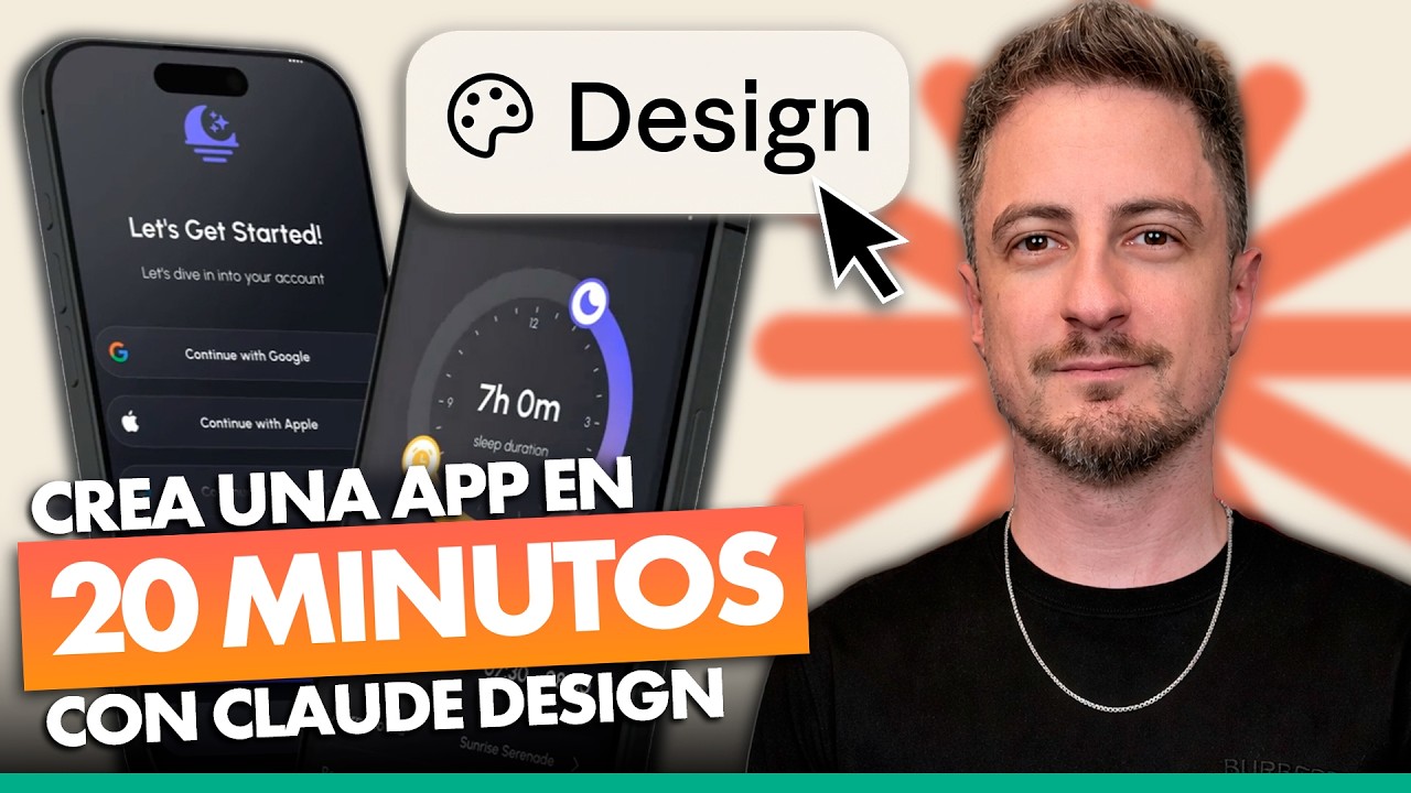 Diseñé una app desde cero en menos de 20 minutos usando Claude Design.