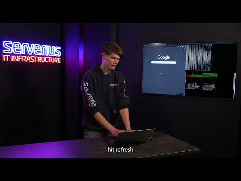 Real-Time DDoS Attack Showcase