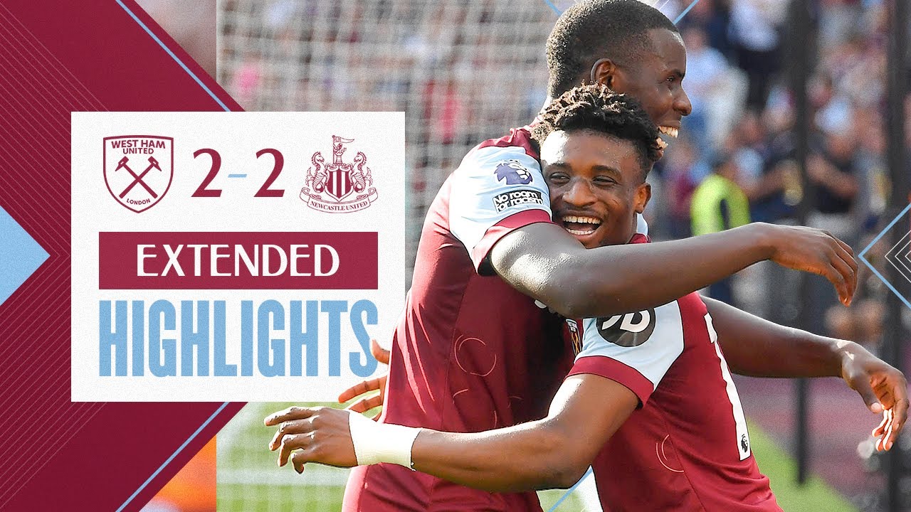 Kudus Scores First Premier League Goal in Thrilling West Ham vs. Newcastle Draw ⚽