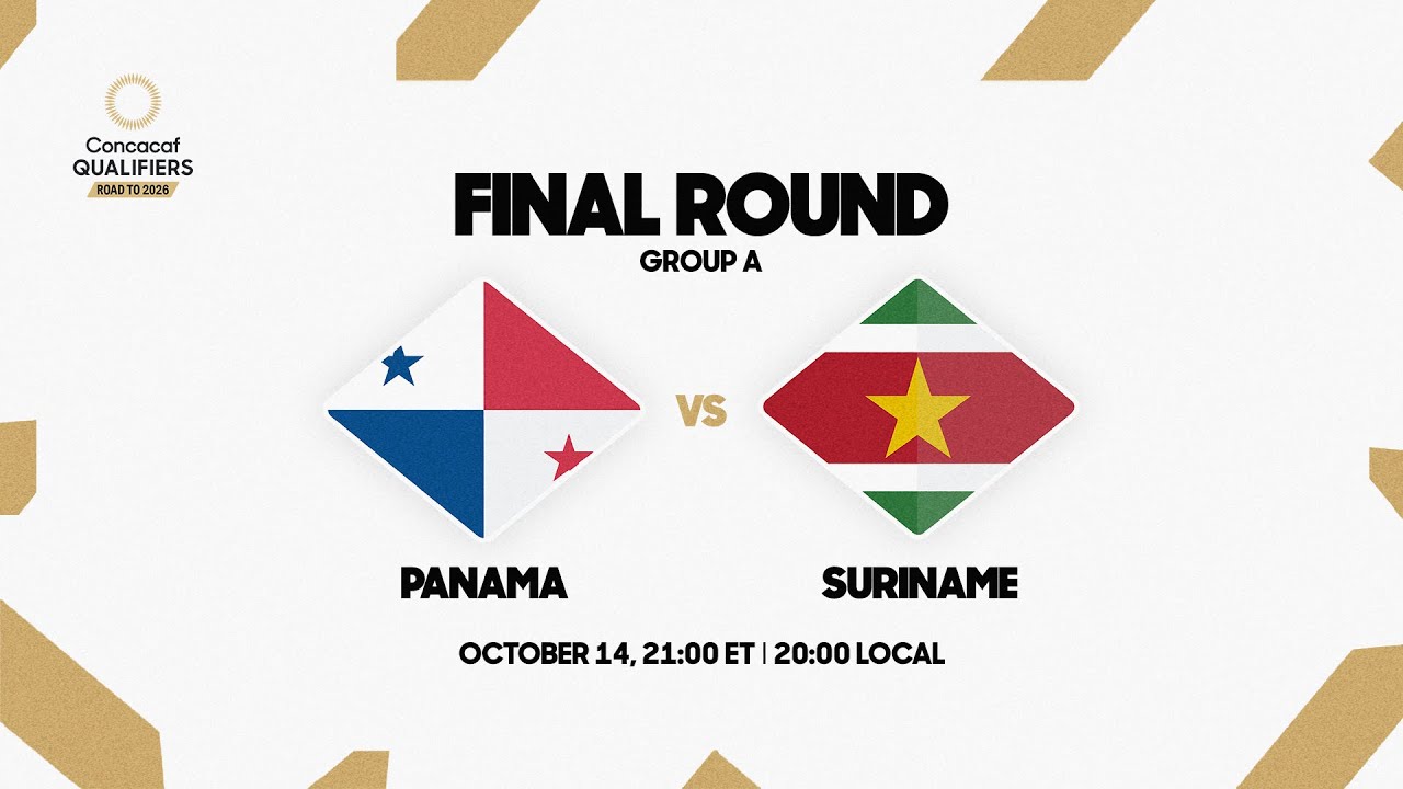 Panama vs Suriname | 2024/25 Concacaf Qualifiers ⚽