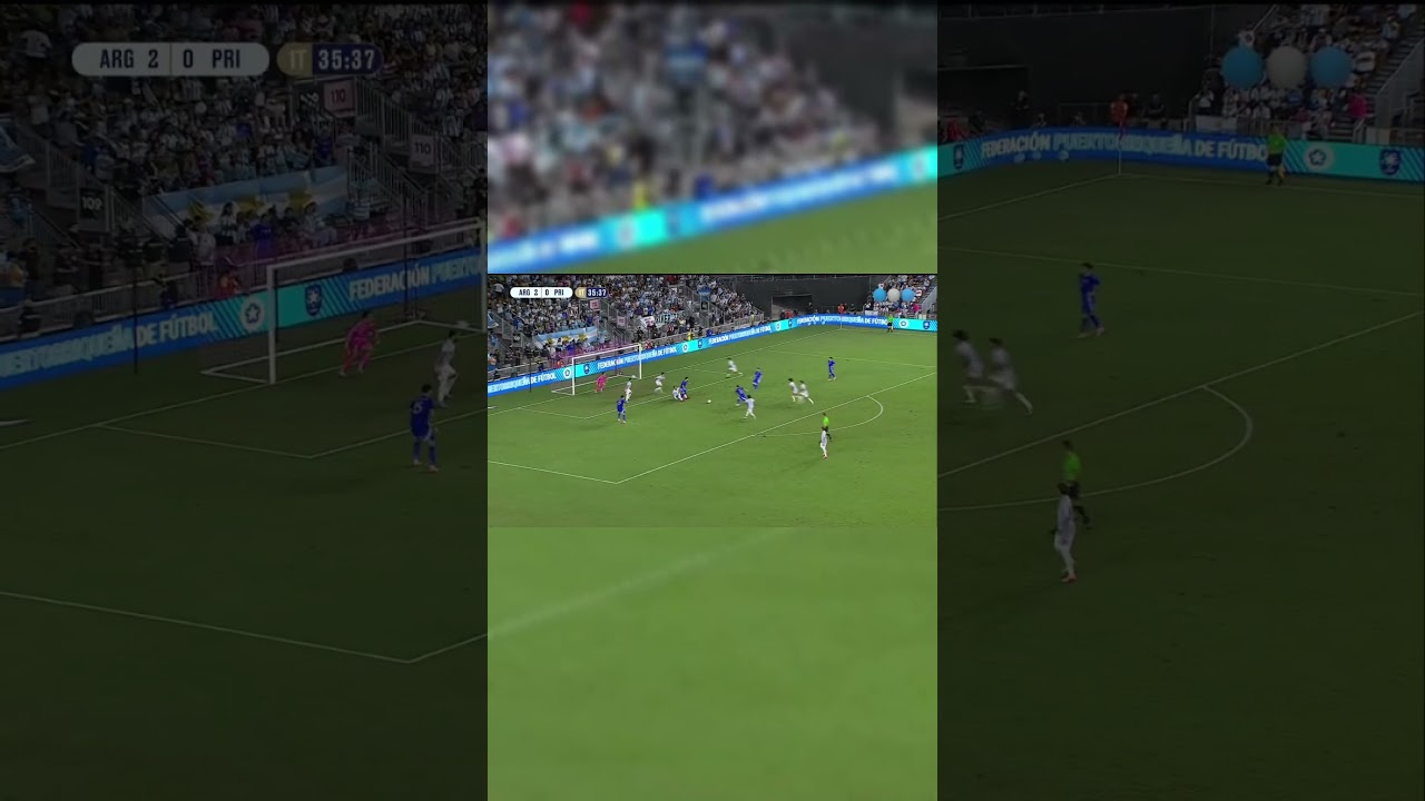 Flaco Lopes's Crucial Assist in Argentina's Third Goal 🇦🇷