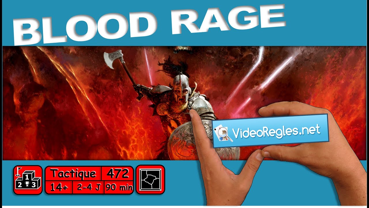 Vidéorègle du jeu Blood Rage par Yahndrev 🎲