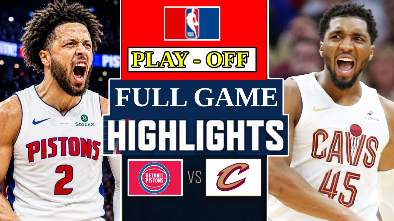 Pistons vs Cavaliers G1 Highlights | 2026 NBA Playoffs 🏀