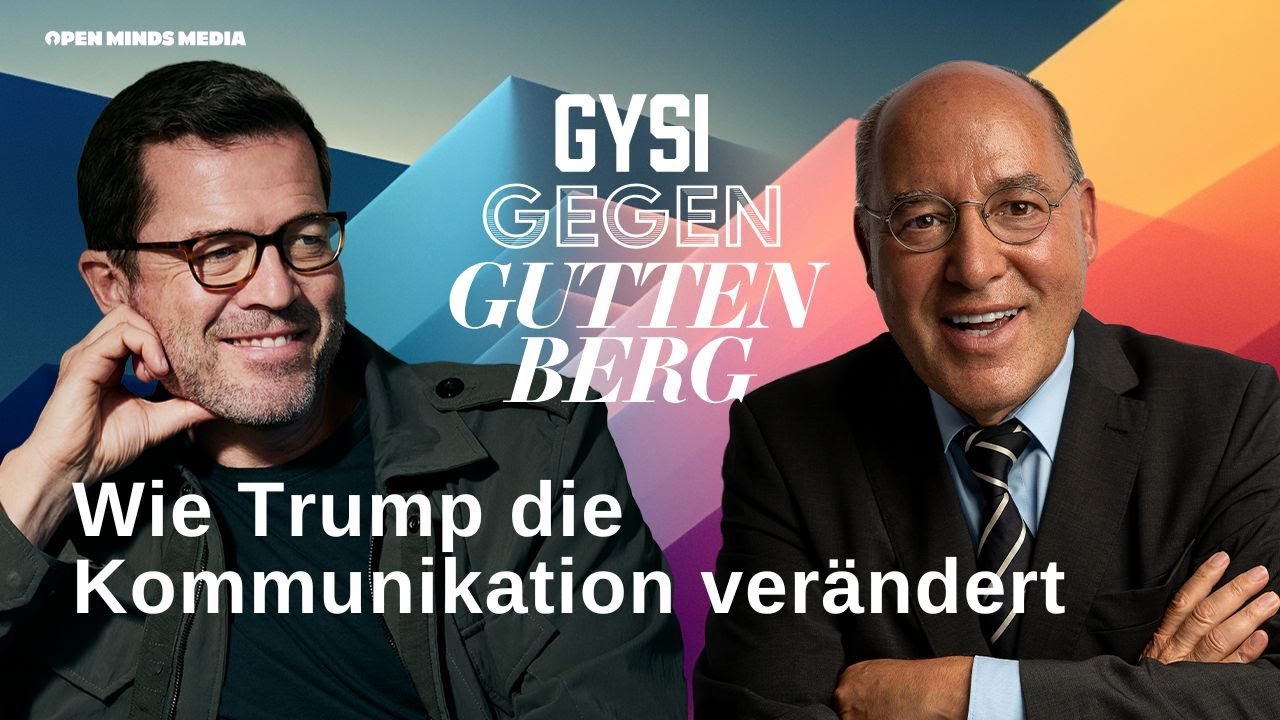 Wie Donald Trump die Politikkommunikation revolutioniert 🗣️ | Gysi vs. Guttenberg im Gespräch