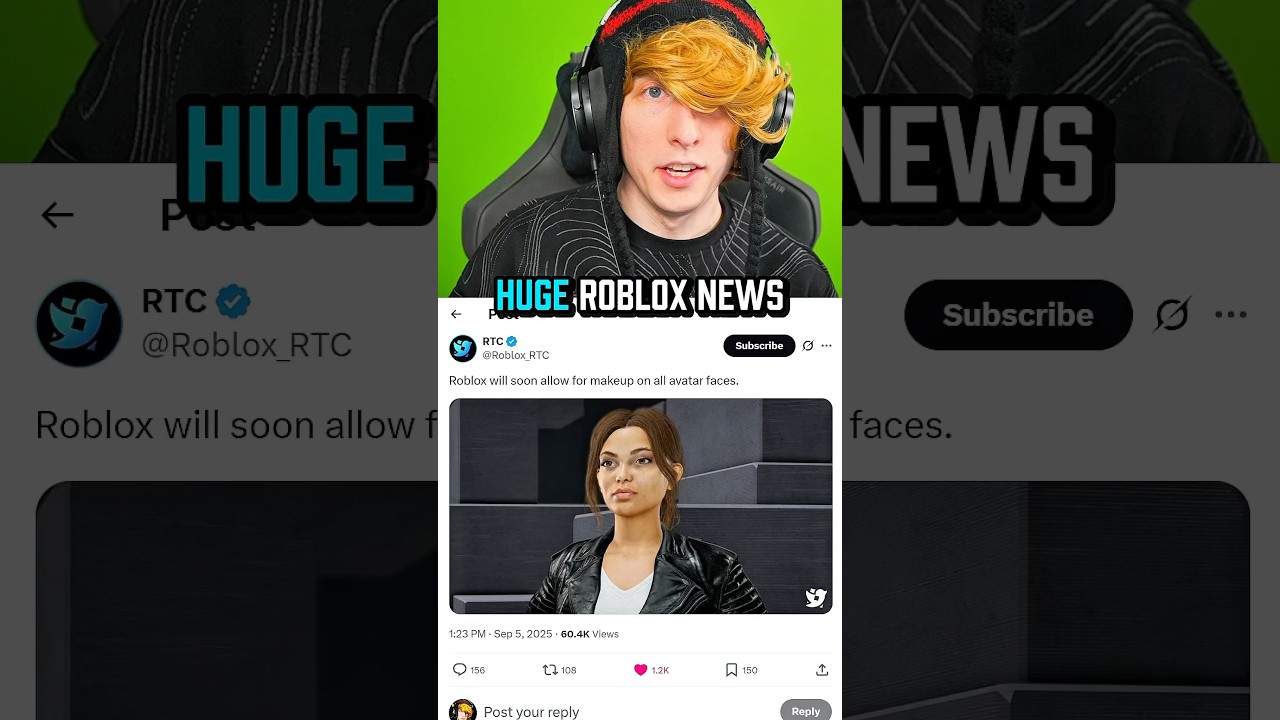Roblox Introduces Realistic Avatars & Makeup Features 🎮
