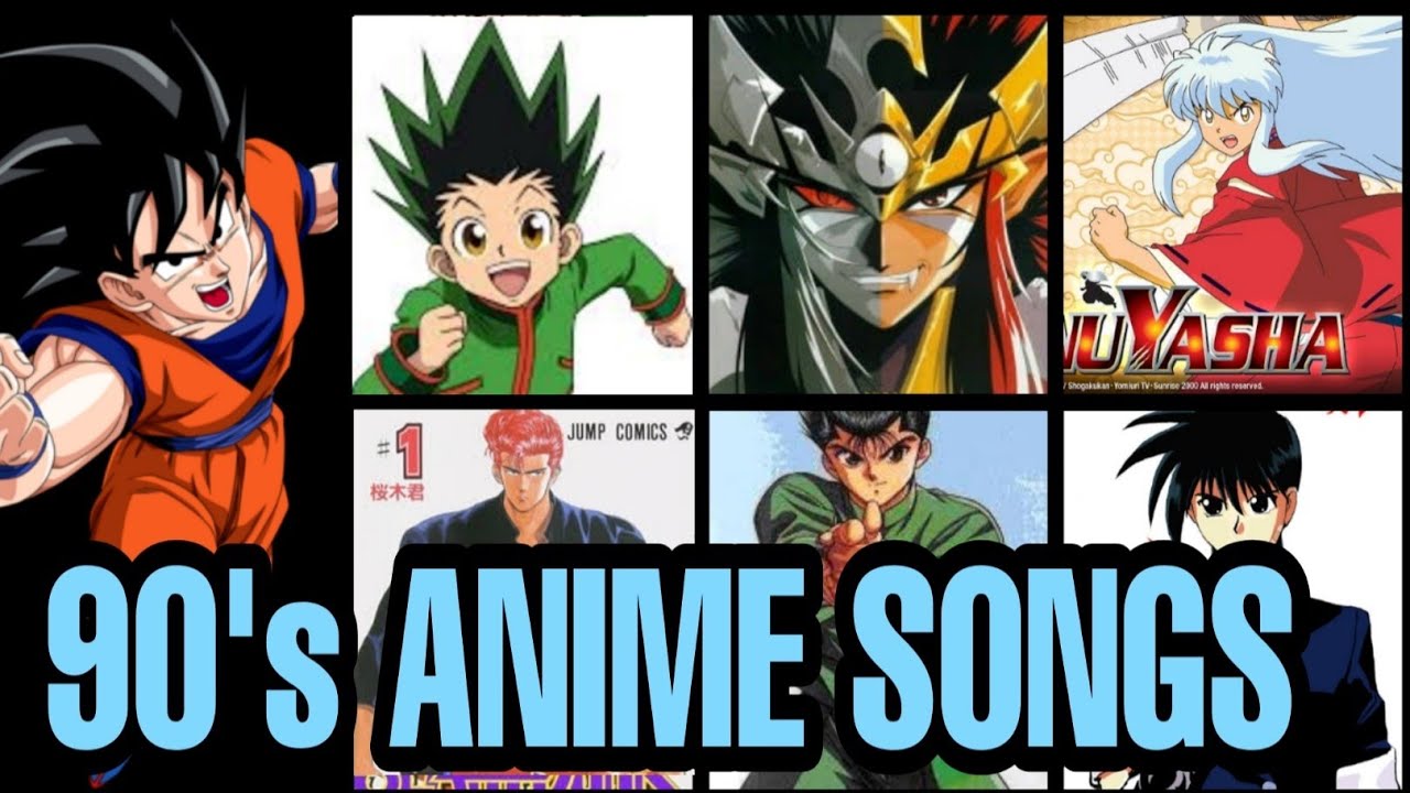 90s Anime Theme Songs Compilation 🎶