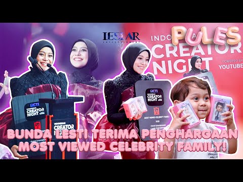 PULES : LESLAR ENTERTAINMENT MENANG NOMINASI MOST VIEWED CELEBRITY DI INDONESIA CREATOR NIGHT 2025!