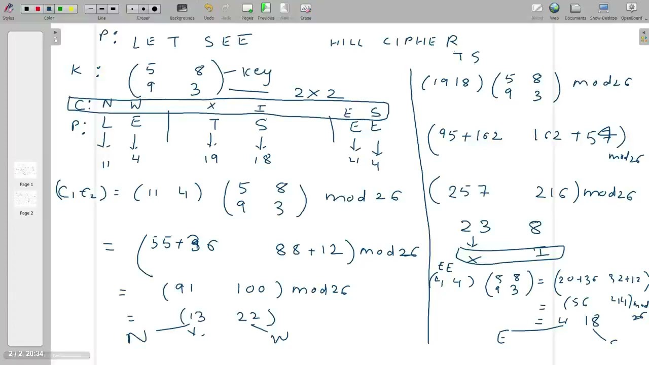 Mastering Hill Cipher Encryption: Week 5 Tutorial 📚