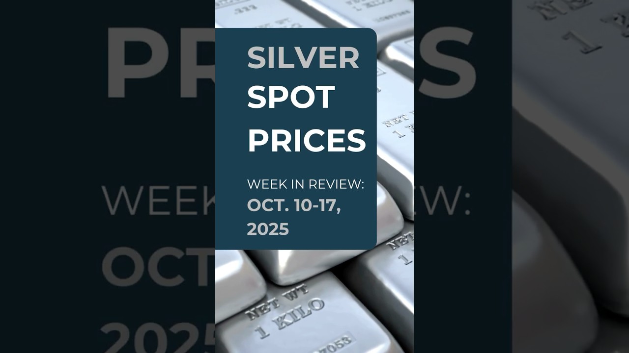 Silver Price Recap: Week of October 17, 2025