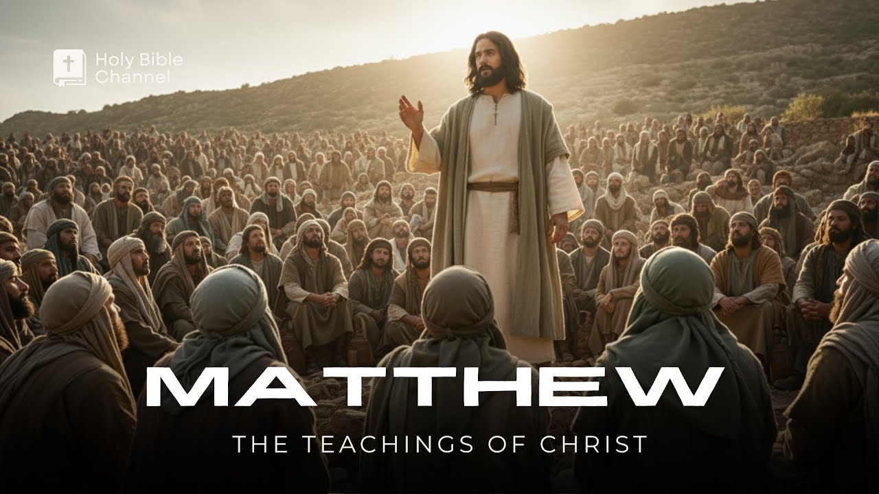 Matthew Gospel: Teachings of Christ | Full Audio & Notes