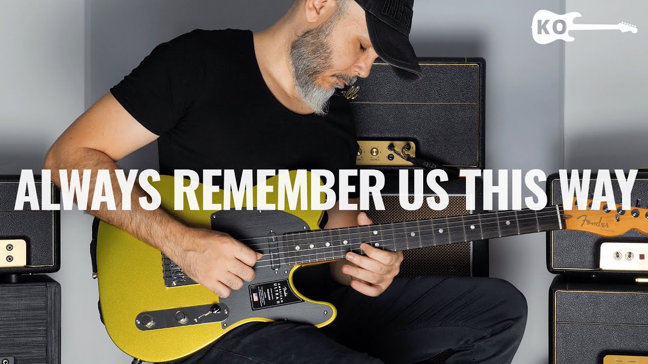 Lady Gaga - Always Remember Us This Way Guitar Cover 🎸