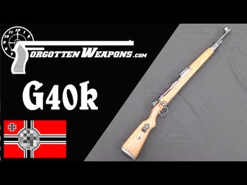 The G40k: German Experimental Mauser Carbine 🔫